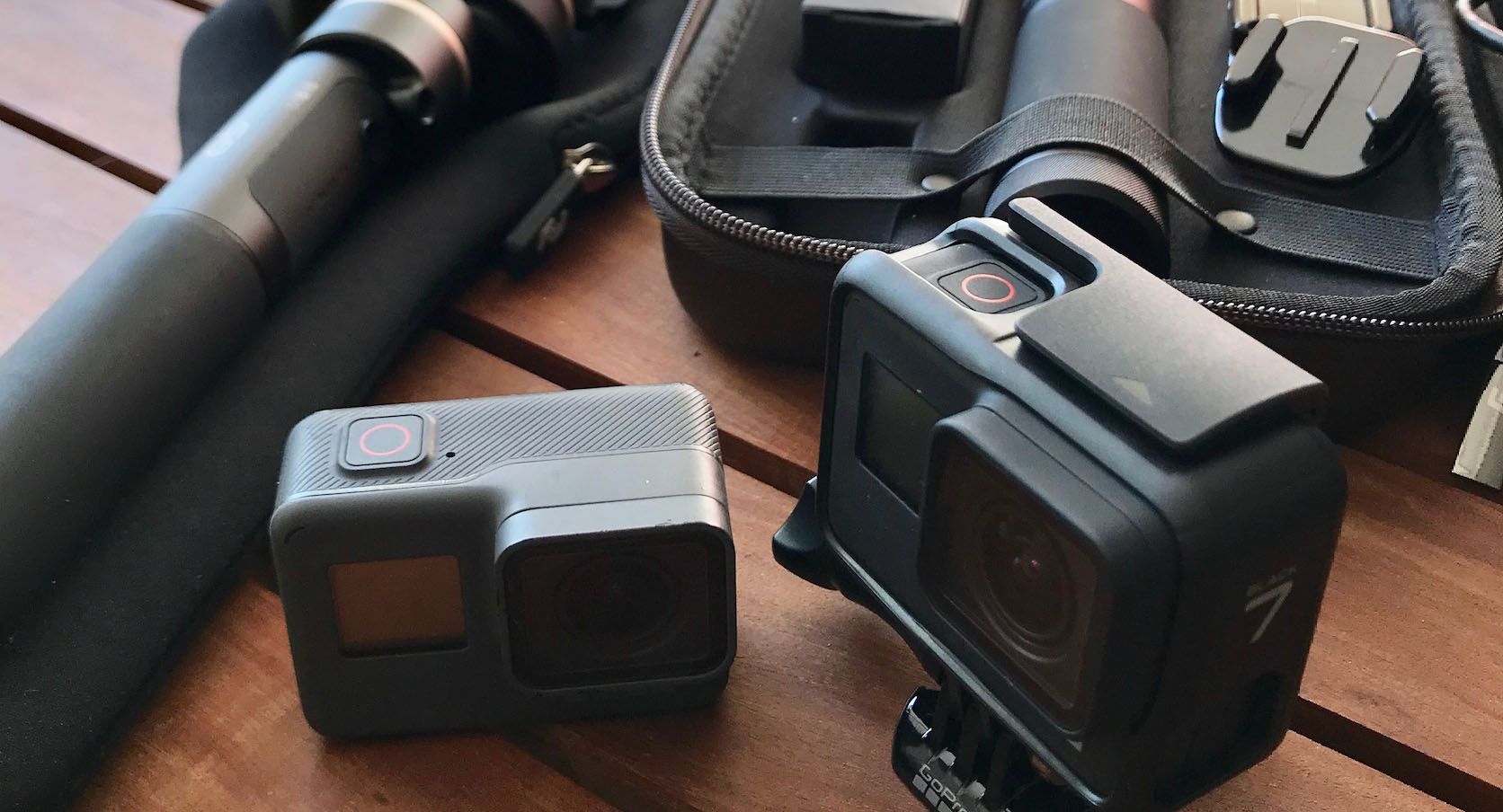 Gopro Hero 7 / 6 Black & Feiyu G6 / G5 : Le Test